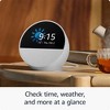 Amazon Echo Spot Touch Screen Smart Alarm Clock with Alexa For Nightstands, Dorms, Offices and Kitchens 2024 Release - Manufacturer Refurbished - 3 of 4