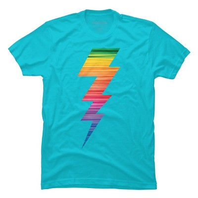 Adult Design By Humans Lightning Bolt Thunder Storm Pride By heybert00 T-Shirt