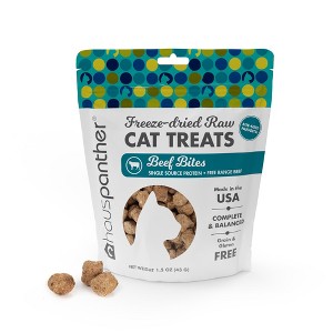 Hauspanther Freeze Dried Raw Cat Treats 1.5 oz - 1 of 4