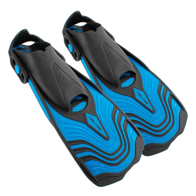 SEAC Vela OH Snorkeling and Pool Swimming Short Fins with Adjustable Strap, 4 of 7