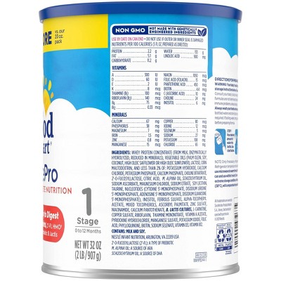 Gerber Good Start GentlePro Non-GMO Powder Infant Formula - 32oz_4