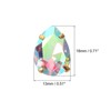 Unique Bargains Glass Craft Embellishments Flat Back Four Claws Teardrop Gems 20 Pcs - 2 of 4