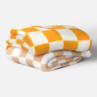 Printed Checkerboard Plush Throw … curated on LTK