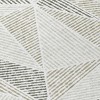 Taupe Brown And Beige Geometric Washable Indoor Outdoor Area Rug - 4 of 4