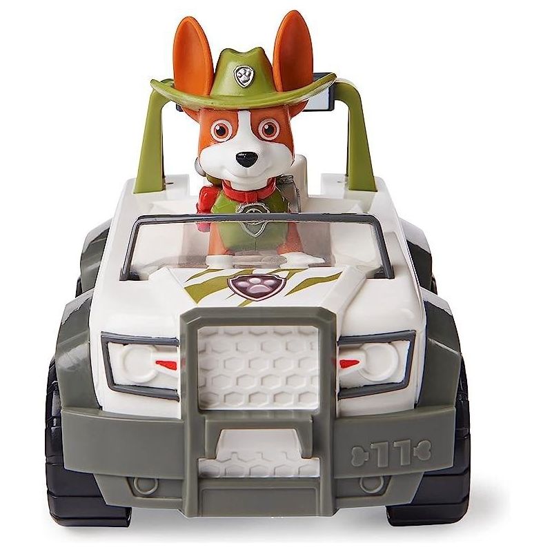 Paw Patrol, Tracker’s Jungle Cruiser Vehicle with Collectible Figure-6060055, 3 of 4