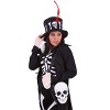 HalloweenCostumes.com  Women  Adult's Skull Costume Purse, Black/White - 2 of 4