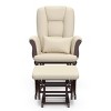 Storkcraft Tuscany Glider Nursery Rocking Chair and Ottoman - 4 of 4