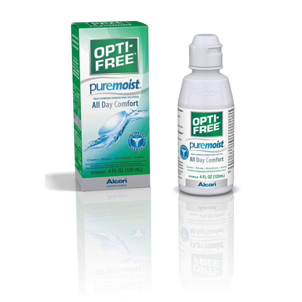UPC 300650361033 product image for Opti-Free PureMoist Multi-Purpose Disinfecting Contact Lens Solution - 4 fl oz | upcitemdb.com