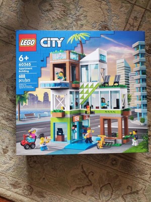 Lego City Apartment Building Fun Toy Set With Connecting Room Modules 60365  : Target