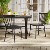 Core Spindle Chair (Set Of 2) - Indoor/Outdoor - PAT4047 - Black - Safavieh - 3 of 4