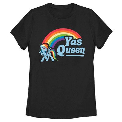 Women's My Little Pony Rainbow Dash Follow Your Own Rainbow T-shirt : Target