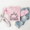 Simply Sage Market Women's Graphic Sweatshirt Outsider Mountains - 3 of 3