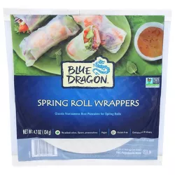 Blue Dragon Vegan Spring Wrappers - 4.7oz/16ct