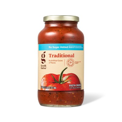 Traditional Pasta Sauce No Sugar Added - 24oz - Good & Gather™