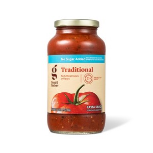 Traditional Pasta Sauce No Sugar Added - 24oz - Good & Gather™ - 1 of 3