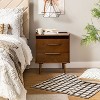 Janet 3 - Drawer Nightstand with a Charging Station | KARAT HOME - 3 of 4