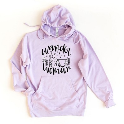 Simply Sage Market Women's Graphic Hoodie Wander Woman Tent