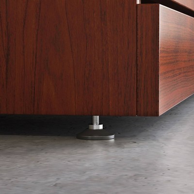 Classic Cherry 2-Drawer Lockable Lateral Filing Cabinet