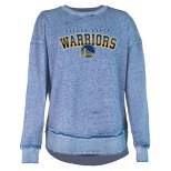 Nba Golden State Warriors Women's Short Sleeve Vintage Logo Tonal Crew T- shirt : Target
