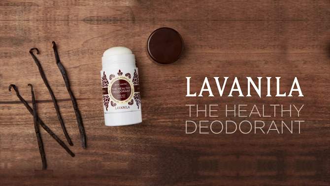 Lavanila Aluminum-Free Natural Deodorant - Vanilla Lavender - 2oz, 2 of 6, play video