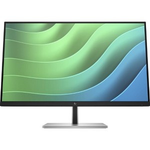 Hewlett Packard E27 G5 27" Full HD 16:9 75Hz IPS LCD Monitor, Black & Silver (6N4E2AA) - 1 of 4