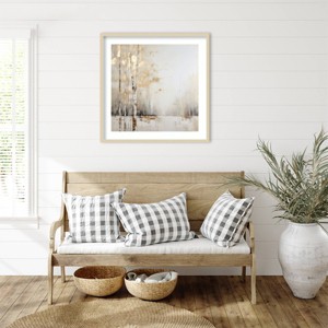 Amanti Art Beige Birches III by Lazar studio Framed Wall Art Print - 1 of 4