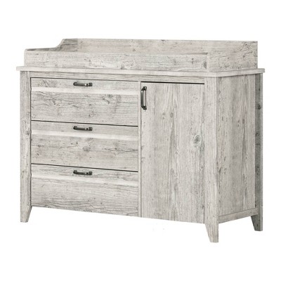 pine changing table chest of drawers