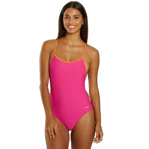 Sporti Tie Back One Piece Swimsuit - 1 of 4