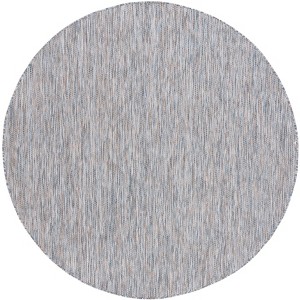 Courtyard CY8518 UV & Stain Resistant Non-Shedding Power Loomed Indoor/Outdoor Rugs - Safavieh - 1 of 4