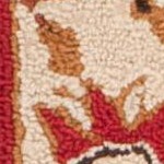 red/ivory