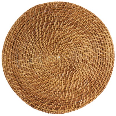 Gibson 14 Inch Rattan Woven Placemat in Brown