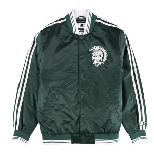 STARTER Mens Michigan University Trojans Varsity Jacket - 1 of 2
