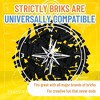 Strictly Briks Classic Bricks Starter Kit, Black, 144 Pieces, 1x4 Inches, 100% Compatible with All Major Brick Brands - 4 of 4