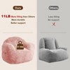 Bean Bag Chair, 39" Bean Bag Chairs for Kids Soft Beanbag Chair with Filler Included, Adult Bean Bag Couch Sofa with Armrests for Living Room Bedroom - 2 of 4