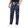 JoJo's Bizarre Adventures Anime All Over Print Men's Black Sleep Pajama Pants-L - 2 of 2