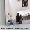 PAGED Modern Vanity Mirror, Bathroom Mirror with Aluminum Frame and Removable Tray, Wall Mirror for Bathroom, Bedroom - 4 of 4