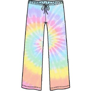 Just Love 100% Cotton Jersey Women Pajama Pants Sleepwear |Tie Dye Womens PJs - 1 of 1