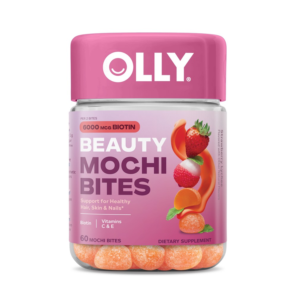 OLLY Beauty Vitamin Gummies - Mochi - 60ct
