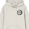 Demon Slayer Zohakuten Adult Sand Long Sleeve Hooded Sweatshirt - 2 of 4
