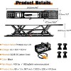 AMERLIFE Portable Car Lift, Heavy Duty Quick Jack , Locking Levers& Wheels - 2 of 4