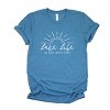 Simply Sage Market Lake Life Is The Best Life Sun Short Sleeve Tee - 2 of 4