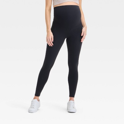 Over Belly High-Rise Active Maternity Leggings - Isabel Maternity by Ingrid & Isabel™ Black S