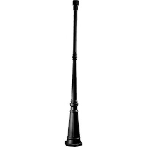 Quorum Lighting - Light Post Light in  Gloss Black - 1 of 1