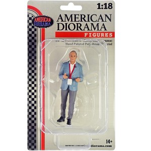 "On-Air" Figure 2 for 1/18 Scale Models by American Diorama - 1 of 3