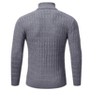 Mens Turtleneck Sweaters Long Sleeve Slim Fit Ribbed Knit Thermal Pullover Sweater - 3 of 4