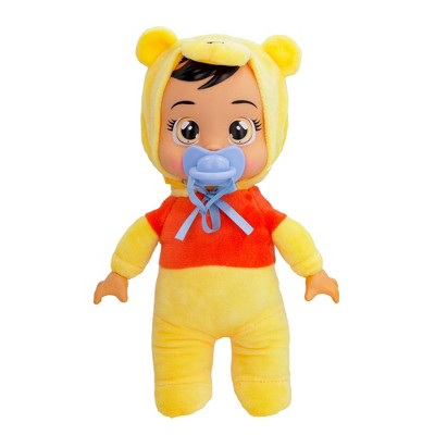Cry Babies Disney 9" Plush Baby Doll Tiny Cuddles Inspired by Disney Pooh That Cry Real Tears
