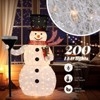 Karl Home 5FT Lighted Snowman Christmas Decoration - 2 of 4