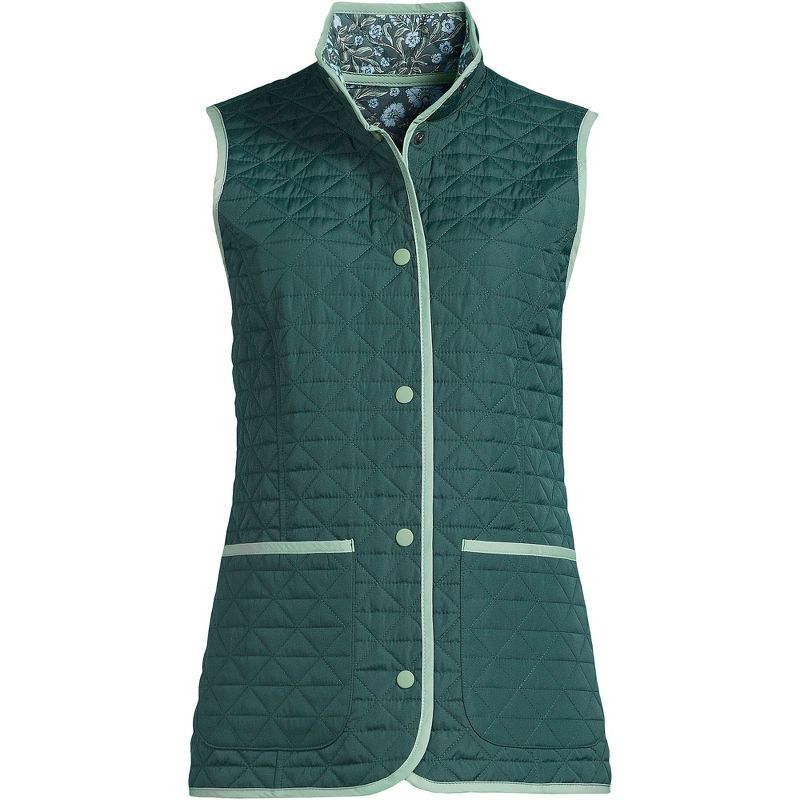 Lands' End Women's Insulated Reversible Barn Vest, 3 of 7