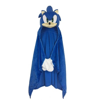 Sonic the Hedgehog Hooded Blanket