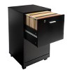 Lavish Home 2-Drawer File Cabinet with Lock and Rolling Wheels - image 4 of 4